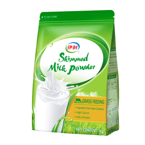 PLUS会员：yili 伊利 新西兰原装进口 脱脂奶粉 1kg袋装
