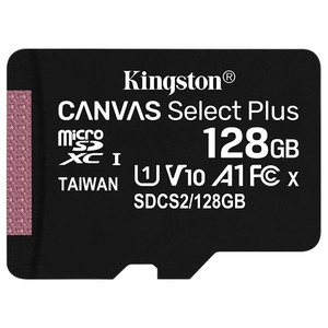 Kingston 金士顿 SDCS2系列 Micro-SD存储卡 128GB（UHS-I、V10、U1、A1）