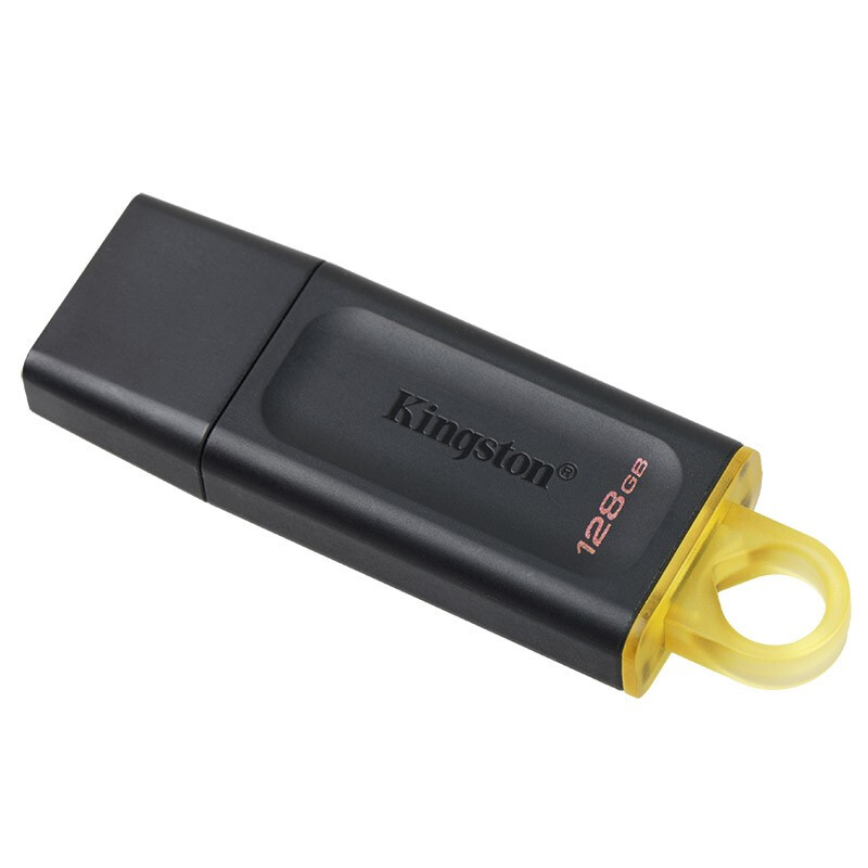 Kingston 金士顿 DataTraveler系列 DTX USB 3.2 U盘 黑色 128GB USB-A 39.9元