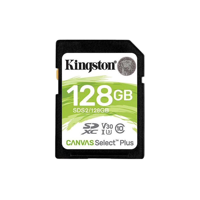 Kingston 金士顿 SDS2系列 SD存储卡 128GB（UHS-I、V30、U3) 79.9元