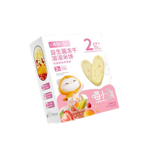 SUPER MIAO 喵小侠 益生菌冻干米饼 原味1盒20g（8包）任选8件