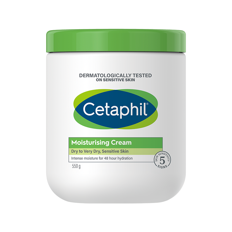 【自营】Cetaphil/丝塔芙大白罐保湿面霜550g身体乳不含烟酰胺 119元