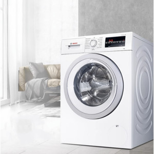 【4系净效除菌】博世9公斤全自动家用滚筒洗衣机官方变频白色2Z01