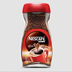 雀巢醇品美式黑咖啡速溶无糖低脂提神拿铁咖啡粉正品官方旗舰店