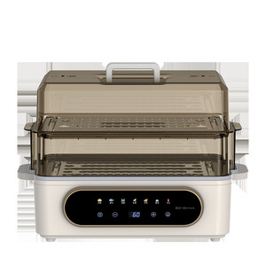 金正电蒸锅家用多功能炖盅三层保温热饭蒸菜蒸箱透明不锈钢早餐机