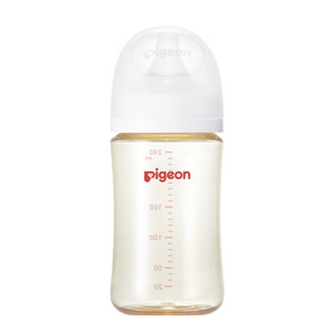 Pigeon贝亲奶瓶新生婴儿宽口径ppsu奶瓶80-330ml防胀气0-6-9个月+