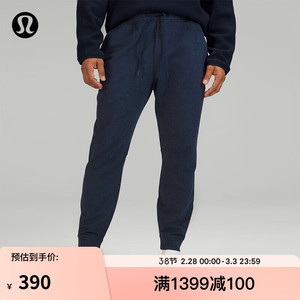 lululemon 丨City Sweat 男士运动裤 *短款 LM5AJZS 深蓝色 S