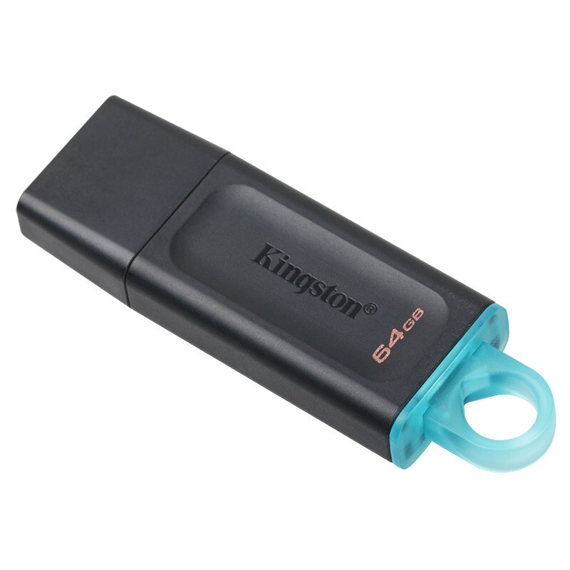 Kingston 金士顿 DataTraveler系列 DTX USB 3.2 U盘 黑色 64GB USB-A 29.9元