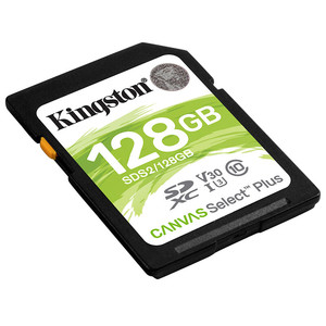 Kingston 金士顿 128GB SD存储卡 U3 V30 相机内存卡 sd卡大卡