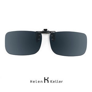 Helen Keller 海伦凯勒 男女款太阳镜夹片 H801-C1 灰色 60mm