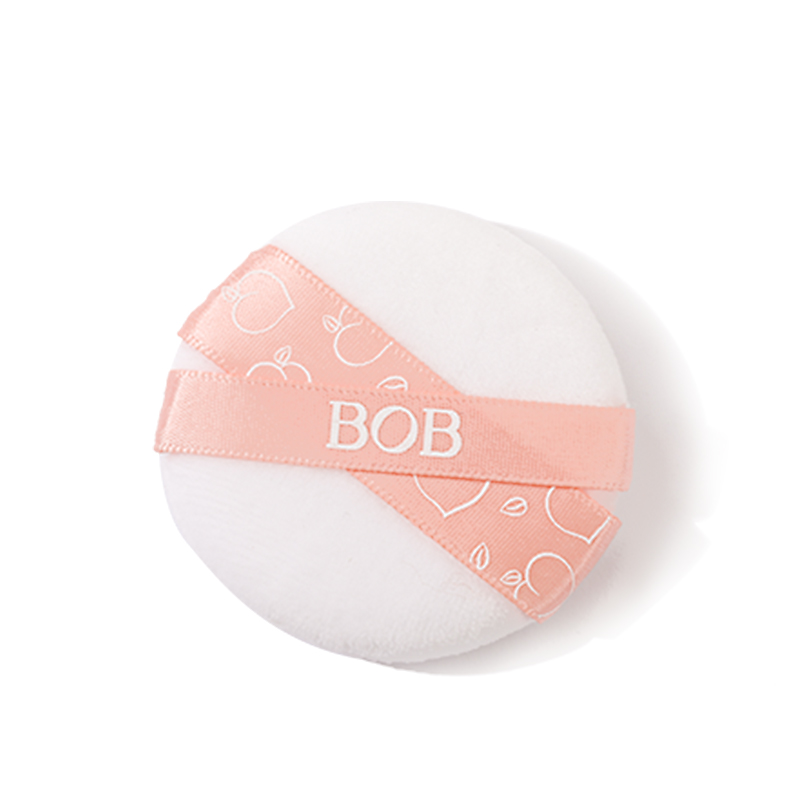 BOB甜桃异境植绒粉扑定妆散粉粉饼不吃粉两枚脸部化妆工具毛吉吉1 7.9元