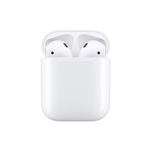 Apple 苹果 京东自营 Apple AirPods(第二代) 配充电盒 蓝牙耳机 适用iPhone/iPad/Apple Watch MV7N2CH/A【企业专享