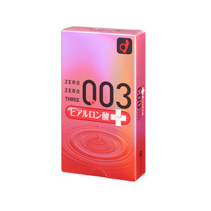 【冈本玻尿酸】避孕套超薄003官方正品旗舰店10只装润滑安全套