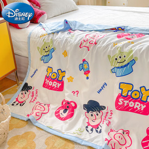 【29.9包邮】迪士尼（Disney）儿童夏季抗菌水洗空调被 玩具总动员 150×110cm