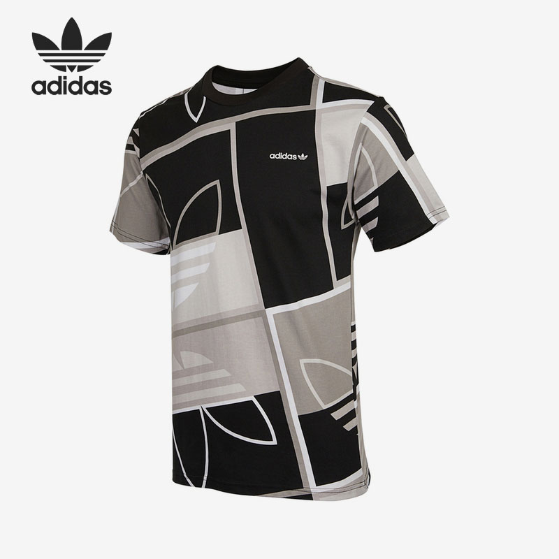 Adidas/阿迪达斯官方正品AOP LOGO PLAY T男子运动短袖T恤 H31314 119元
