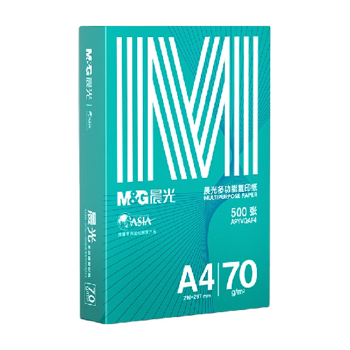 M&G 晨光 绿晨光系列 APYVQAF4 A4复印纸 70g 500张/包*1包 17.9元