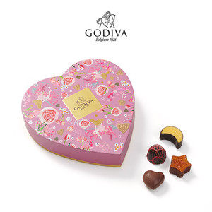 GODIVA 歌帝梵 至爱心形巧克力礼盒11颗装
