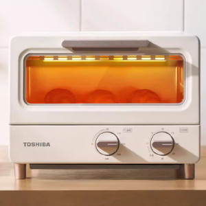 东芝TOSHIBA家用电烤箱复古日式高颜值迷你烘培炸烤箱 ET-TD7080