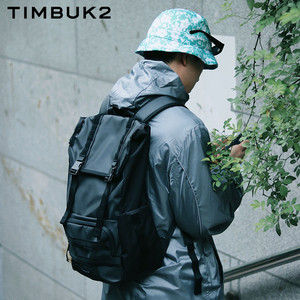 TIMBUK2黑色双肩包男新款百搭潮流美国户外旅行背包电脑包男