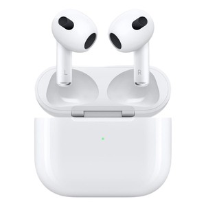 百亿补贴：Apple 苹果 AirPods 3 MagSafe充电盒版 半入耳式真无线蓝牙耳机 白色