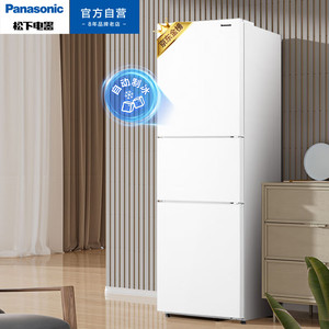 Panasonic 松下 303升三门冰箱NR-JS30AX1-W+10kg滚筒洗衣机XQG100-3N1S
