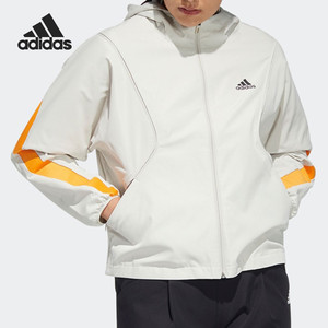 Adidas/阿迪达斯官方正品 MET WOVEN 女子舒适休闲夹克外套HF2467