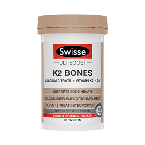 Swisse 斯维诗 K2钙维生素D骨骼片 90片