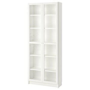 IKEA宜家BILLY毕利书柜书架展示柜靠墙收纳储物柜落地柜分层客厅