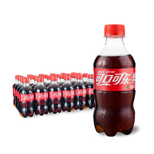 Coca-Cola 可口可乐 汽水 碳酸饮料 300ml*24瓶 整箱装