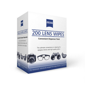 ZEISS蔡司眼镜清洁湿巾6片擦镜纸镜片镜头相机擦拭专用一次性镜布