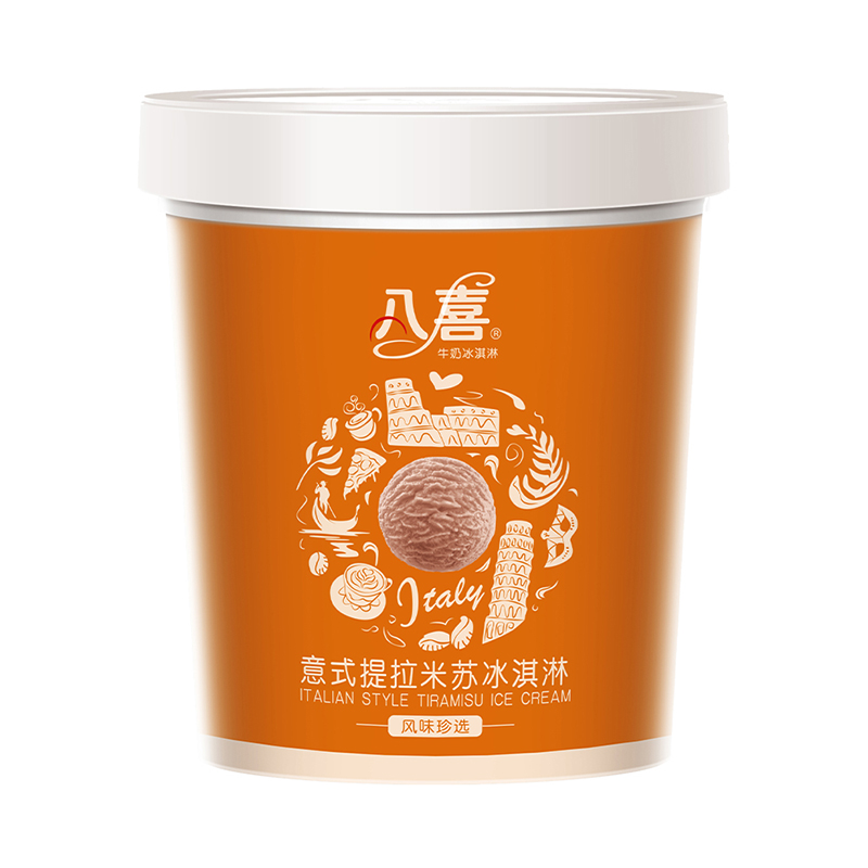 BAXY 八喜 珍品 意式提拉米苏冰淇淋 270g 16.42元