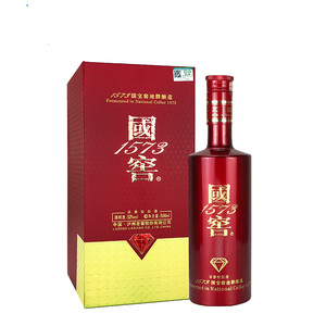 国窖1573 泸州老窖 兔年生肖酒 52度浓香型白酒1.2L（大容量）收藏推荐
