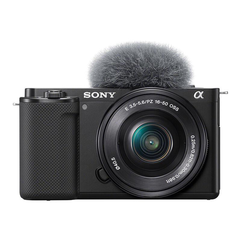 SONY 索尼 ZV-E10 APS-C画幅 微单相机 黑色 E PZ 16-50mm 标准镜头套装 4999元