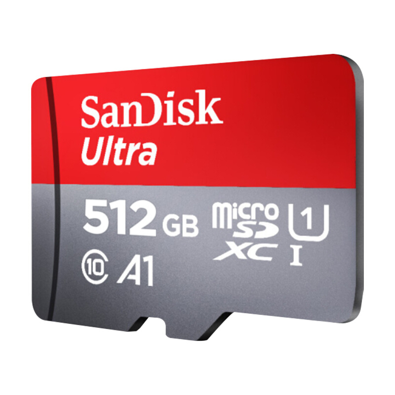 SanDisk 闪迪 512GB TF（MicroSD）内存卡 U1 C10 A1 至尊高速移动版 239元