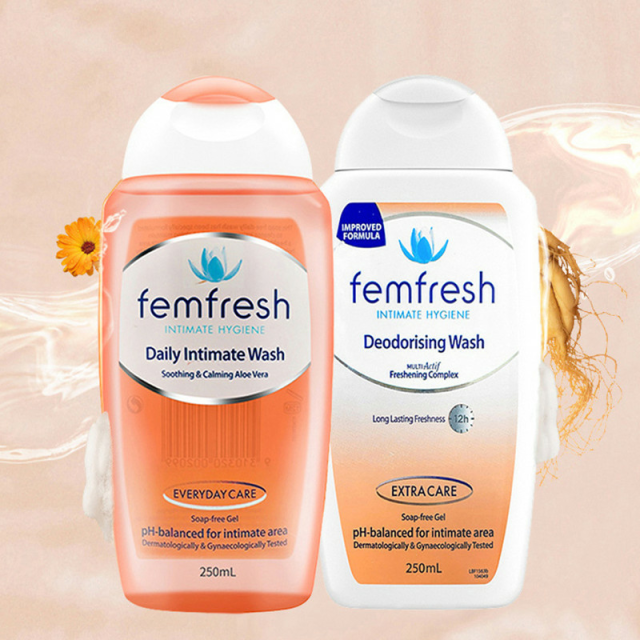 【自营】Femfresh芳芯私处洗护液女性私密处清洗剂外阴祛味护理液 44元
