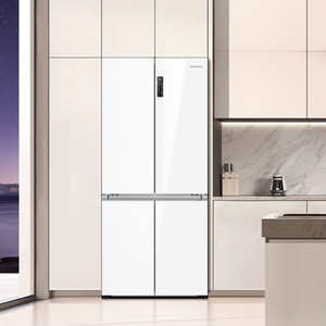 [零嵌]卡萨帝星空507L嵌入式十字四门白色一级能效超薄家用电冰箱
