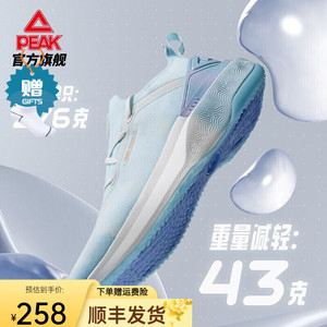 PEAK 匹克 态极 跑鞋男24年吴磊运动鞋户外跑步鞋软弹太极·顺丰 天空兰（态极4.0） 43