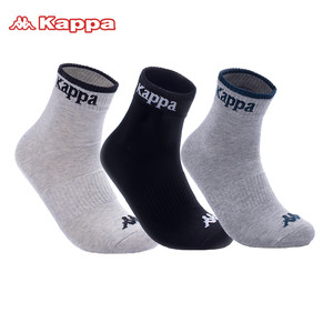 KAPPA卡帕男士袜子3双