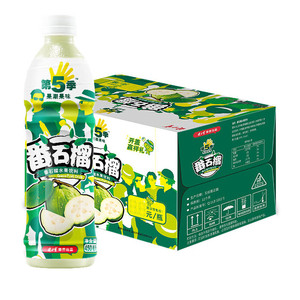 健力宝第五季番石榴口味水果饮料450ml×15瓶整箱