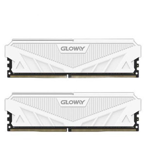 GLOWAY 光威 天策系列 DDR4 3200MHz 马甲条 台式机内存 皓月白 16GB 8GBx2