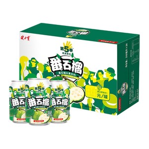 健力宝第五季番石榴口味水果饮料310ml×24罐整箱