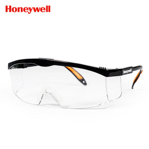 Honeywell 霍尼韦尔 S200A 透明镜片 黑色镜框 骑行防风沙耐冲击 防雾眼镜 1付 100110