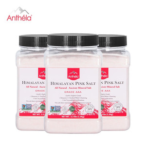 Anthela Anthéla喜马拉雅盐玫瑰盐 细盐1.5kg*3