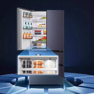 双系统海信525L法式多门四门家用一级能效节能变频风冷无霜电冰箱