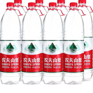 NONGFU SPRING 农夫山泉 饮用水 饮用天然水1.5L 1*12瓶 整箱