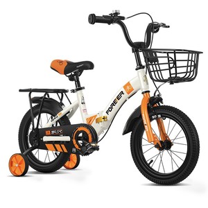 京东百亿补贴：FOREVER 永久 儿童自行车 14寸 橙色